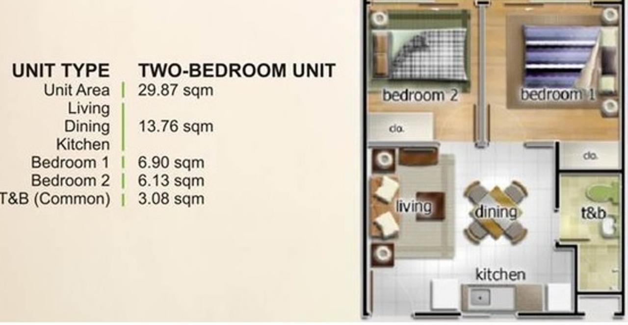 2 Bedroom Sorrento Oasis Pasig City エクステリア 写真